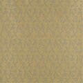 Fine-Line 54 in. Wide - Blue And Gold Vine Leaves Jacquard Woven Upholstery Fabric - Blue - 54 in. FI3471954